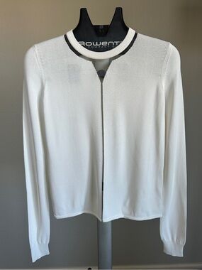 Alexander Wang Crew Neck Long Sleeve Top Size S